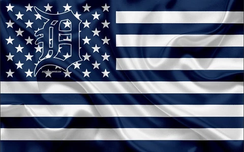 Detroit Tigers Flag 3x5ft Banner Polyester Baseball World Series tigers024 Cover