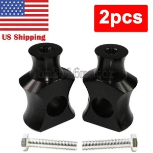 Motorcycle 1'' Handlebar Riser For Honda Shadow Spirit 750 VT750C2 VT750DC - Foto 1 di 6