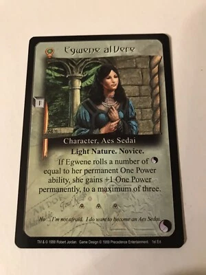 Egwene al Vere - Wheel of Time CCG Starter Deck Fixed - Image 1 of 2