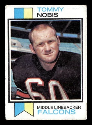 Tommy Nobis 1973 Topps #385 Atlanta Falcons GD - Image 1 of 2
