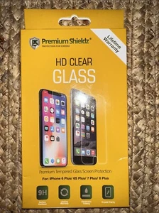 Premium Shieldz HD Clear Glass Shield for iPhone 6 Plus/6s Plus/7 Plus/8 Plus - Picture 1 of 4