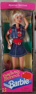 1996 Special Edition Back-To-School Barbie Doll Mattel NEW IN BOX - Picture 1 of 4