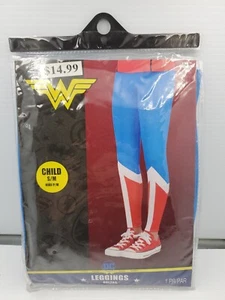 DC Comics Wonder Child M/L Leggings Costume Halloween Dress Up Cosplay - Picture 1 of 2