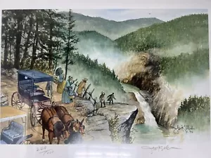 John Kollock signierter nummerierter Kunstdruck "The First Tourist" 249/1000 versiegelt! 1996 - Bild 1 von 24