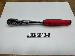 Snap-on Tools REVERSE RED 3/8" Drive Soft Compact Locking Flex Ratchet FHCLX72RR - Picture 1 of 11