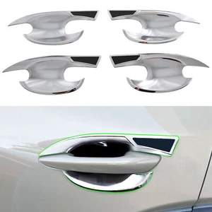4 PIEZAS ABS cromado para manija de puerta de automóvil con borde de tazón para 2023 2024 Mazda CX-50 CX50 - Imagen 1 de 5