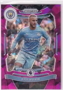 Panini 2021-22 Prizm Premier League Soccer No. 4 Kyle Walker Purple Ice 25/49 - Bild 1 von 2