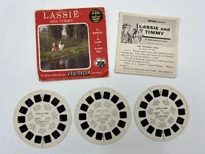 View-Master Lassie & Timmy 1959 Vintage B474 Sawyers - Picture 1 of 10