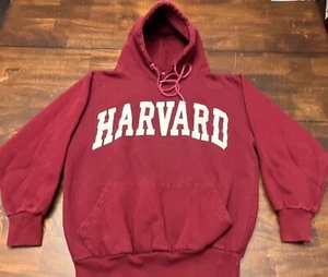 Harvard burgunderroter Hoodie von Authentic Life Apparel Herren Größe Small - Bild 1 von 4