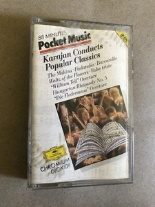 KARAJAN Conducts Popular Classics ~ DG Chromium Dioxide 1984 Germany - Picture 1 of 6