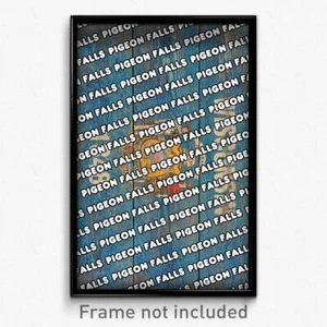 Pigeon Falls Wisconsin Poster (WI City Souvenir 11x17 Town Print) - Picture 1 of 1