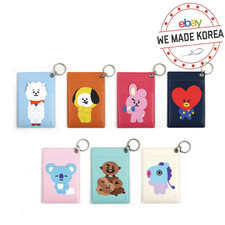 BT21 Character Keyring Card Holder Case Cover 7 types Authentic K-Pop Goods