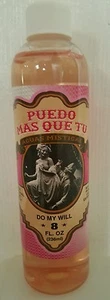 COLONIA PUEDO + QUE TU/DO MY WILL COLOGNE 8 OZ, AGUAS MISTICAS Santería - Picture 1 of 1