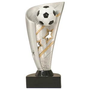 Soccer Trophy Gold Stars Cutout Team Sports Awards Champions Compitition - Picture 1 of 1