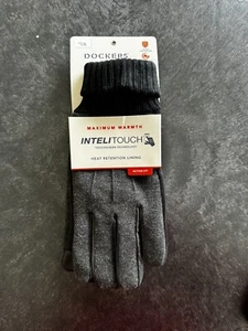DOCKERS HERREN INTELLITOUCH STRETCH WOLLMISCHUNG HANDSCHUHE GROSS - Bild 1 von 2