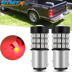 Juego de bombillas LED rojas de freno/cola/giro señal para 1982-1993 Chevy S10, 2 piezas - Imagen 1 de 6