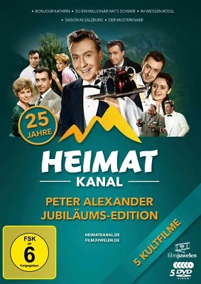 Peter Alexander Heimatkanal Jubiläums-Edition (u.a. Im weißen Rössl) Filmjuwelen - Bild 1 von 4