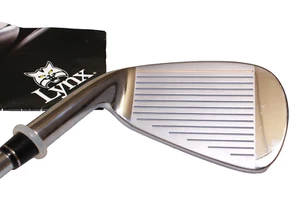 Job Lot 4 Men's R Hand Graphite Lynx Predator V Golf 6 Iron Deep Cavity Back NEW - Picture 1 of 6