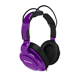 Superlux sealed Studio monitor Headphones purple HD661 F/S w/Tracking# Japan New - Picture 1 of 3
