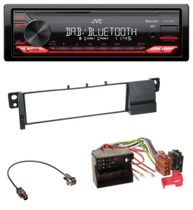 JVC DAB MP3 Bluetooth USB Autoradio für BMW 3er E46 (Quadlock) - Bild 1 von 8