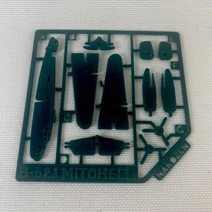 B-52J Mitchell 3d Printed Snap Together Model Kit Card green - Picture 1 of 12
