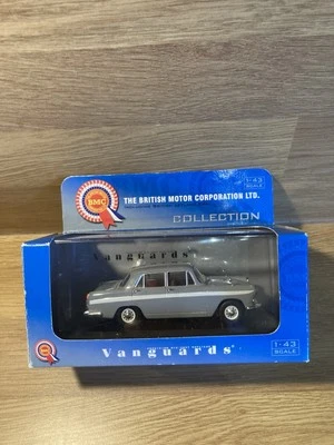 Lledo Vanguard VA04400 Austin Cambridge Cumulus Car Grey & White - Boxed 1:43 - Image 1 of 4