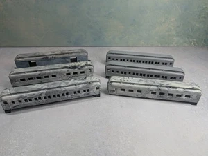 USED PENN LINE HO Scale Lot of Undecorated Passenger Cars (6 pcs) READ - Picture 1 of 7