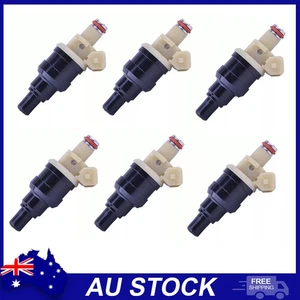 6X Inyectores de combustible INP-057 para Mitsubishi Pajero NF NG NH NJ NK 6G72 3,0 L V6 - Imagen 1 de 5