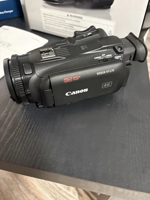 Canon Vixia HF G70 UHD 4K Camcorder | Black - Image 1 of 4