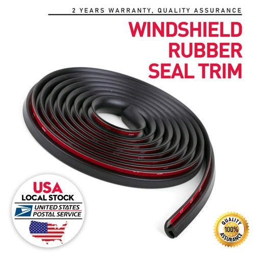 10ft Seal Strip Trim For Car Front Rear Windshield Sunroof Weatherstrip Rubber E - Foto 10