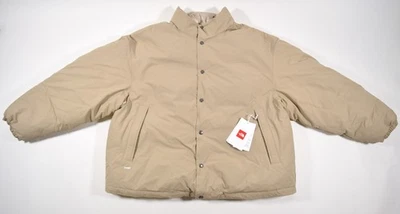 NWT Unisex The North Face Red Box Down Jacket  $400 XL mushroom grey oversized - Image 1 of 4