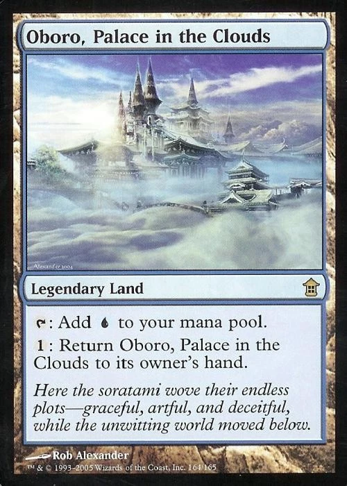 Oboro, Palace in the Clouds - Medium Play MTG Saviors of Kamigawa - Image 1 of 1