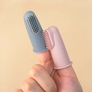 Children'S Teeth Oral Care Cleaning Brush Baby Health Finger Toothbrush New Born - Picture 1 of 20