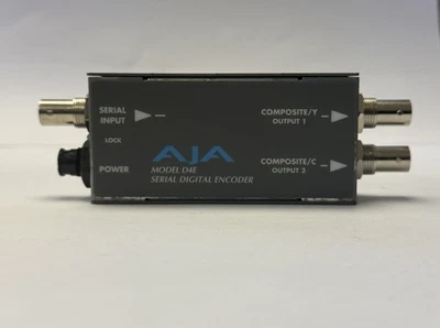 AJA D4E Serial to NTSC/PAL Digital Video Encoder - Image 1 of 4
