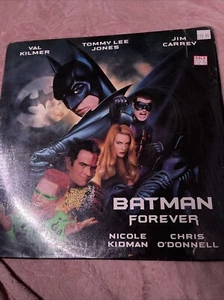 BATMAN FOREVER 2-Laserdisc LD SET WIDESCREEN FORMAT EXCELLENT CONDITION RARE! - Picture 1 of 1