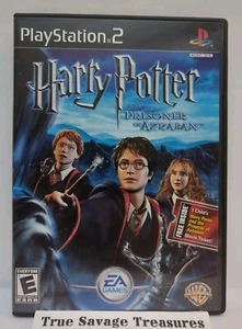 Harry Potter Prisoner Of Azkaban (Sony PlayStation 2, 2004) Etiqueta Negra, PS2 - Imagen 1 de 7