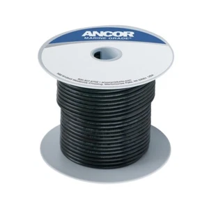 ANCOR MARINE GRADE PRODUCTS 106010 12 Ga Black Tinned Wire 100' - Picture 1 of 2