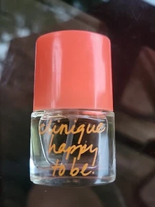 New In Box Clinique Happy Perfume Spray EDP 4 ML/0.14 Oz Fresh Travel Size - Picture 1 of 2