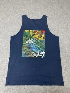 Vintage Local Motion Surfboards Hawaii Tank Top Men's M Double Sided Y2K - Picture 1 of 7