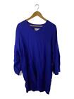 Maison Margiela (1) Ruched Sleeve Dress 38 Viscose Blue S51CU0054  