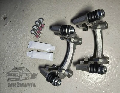 PAIR SIERRA GRANADA 2WD REAR BRAKE CALIPER CARRIER SOLID DISC COSWORTH BRACKET - Image 1 of 4