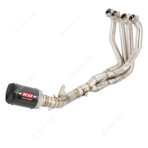 For Kawasaki Z1000 Z1000SX Ninja Complete Exhaust System Muffler Escape Pipe - Foto 1 di 8
