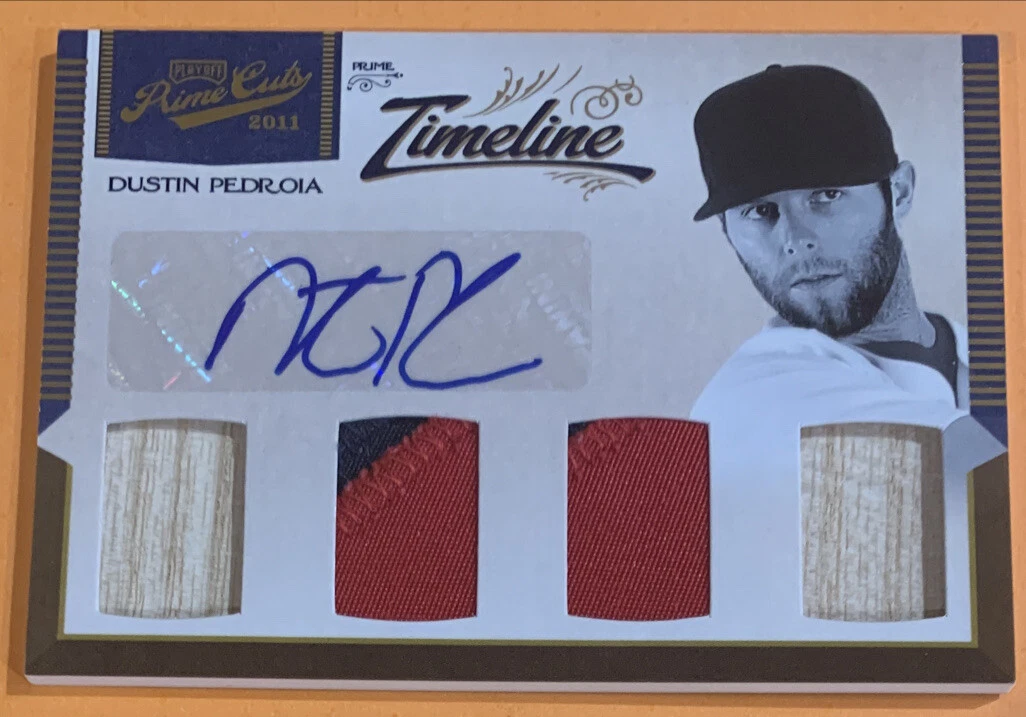 Dustin Pedroia Autograph Baseball Trading Cards for sale | eBay