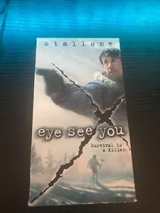 Eye See You (VHS, 2002) Sylvester Stallone - Hollywood Video Rental - UNTESTED - Foto 1 di 3