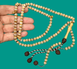 Gebetsperlen Intarsien 99 Tasbeeh Islamische Salah Masbaha Rosenkranz aus Oliven سبحة زيتون - Bild 1 von 5