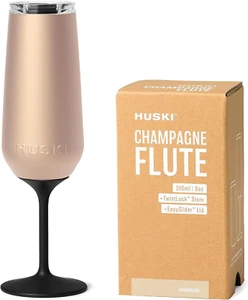 Champagne Flute | New | Award-Winning Design with Detachable Stem | Premium Stai - Picture 1 of 8