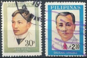 Famous Filipinos - Philippines 1976 - F H - SG 1425/6 - Picture 1 of 2