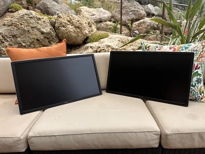 Dual Monitors With Arm Stand - Image 1 of 4