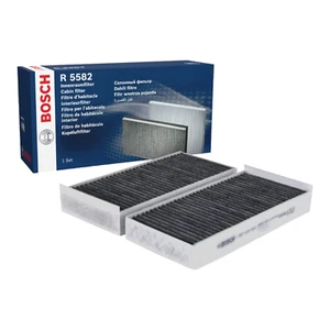 KIT 2 PZ Filtro Abitacolo BOSCH ai Carboni Attivi Adatto a BMW 1 2 X1 X2 - MINI - Imagen 1 de 7