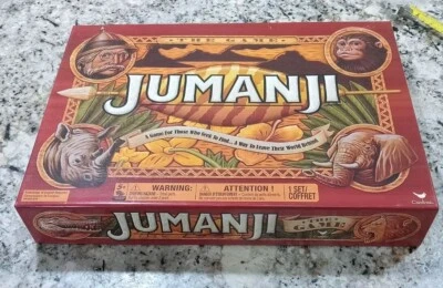 Cardinal Games Jumanji The Game Action Board Game 2018 Factory Sealed Parts - Image 1 of 4